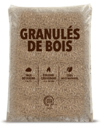 Pellets Granulés de bois norme Din+ Palette de 72 sacs de 15 kg